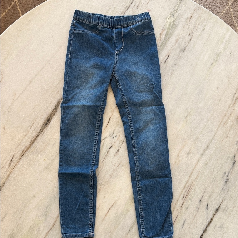 H&M Blue Denim Jeggings - Stretch Fit